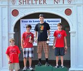 Cat. 1-4 Junior Podium, Tour de Louisiane 2011