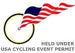 Held under USA Cycling Event Permit